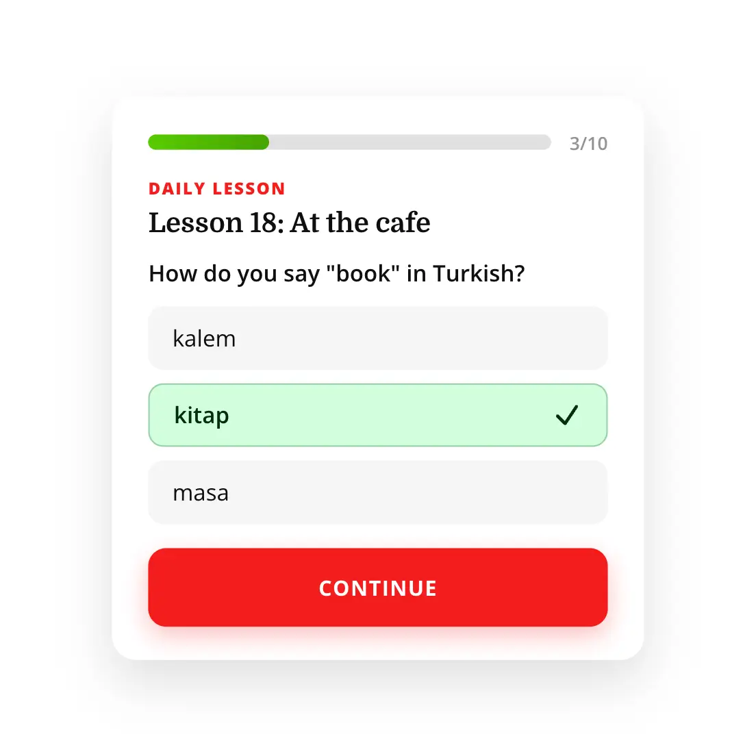 Make Daily Progress With Interactive exercises
